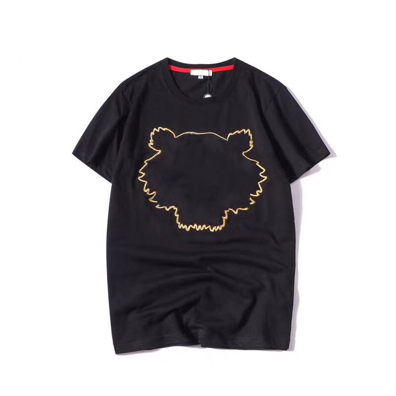 

Summer Designer T Shirts For Men Women Tops Tiger Head Letter Embroidery T Shirt Mens Clothing Brand Short Sleeve Tshirt Women Tops -2XL