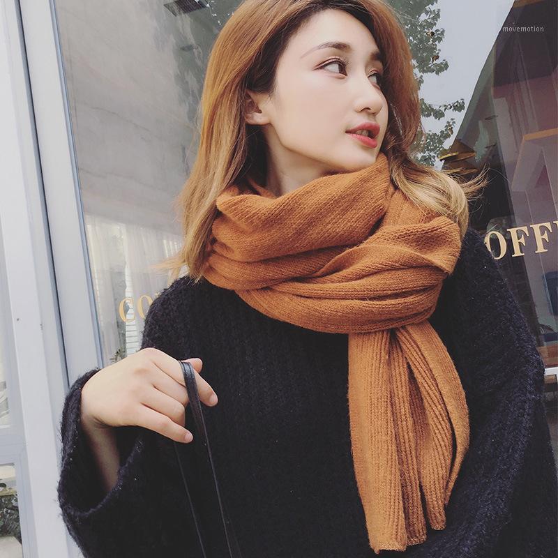 

Scarves Men Women with Thick Long Warm Winter Pure Color Echarpe Femme Hiver Luxe Szalik Zimowy Winter Scarf Women Scarf1