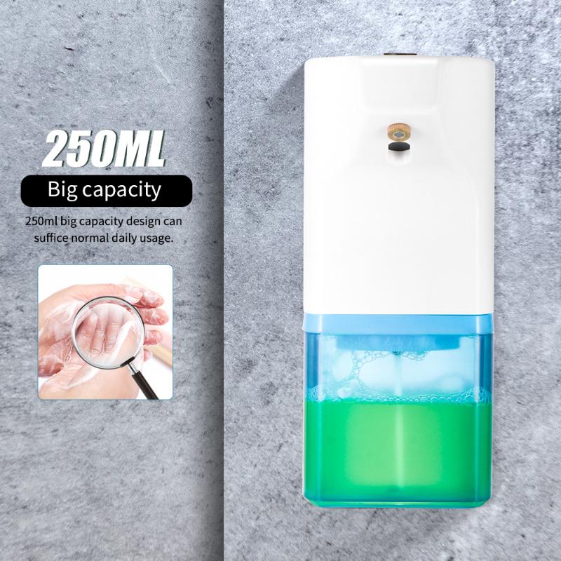 

Spray Soap Dispenser 250Ml Automatic Sensor Touchless ABS Sanitizer Dispensador Bottle For Kitchen Bathroom