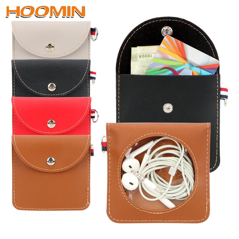 

HOOMIN Sundries Digital Storage Bag Portable For Earphone Charging Case Travel Cable Organizer Home Organization