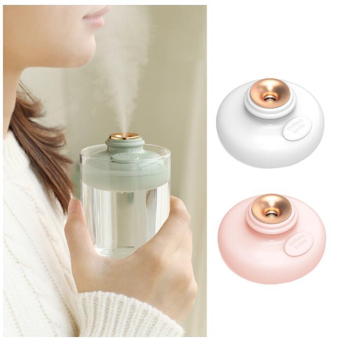 

Wireless Portable Air Humidifier Diffuser Unlimit Bottle Mist Maker Usb Rechargeable Refresher For Home Office Humidification
