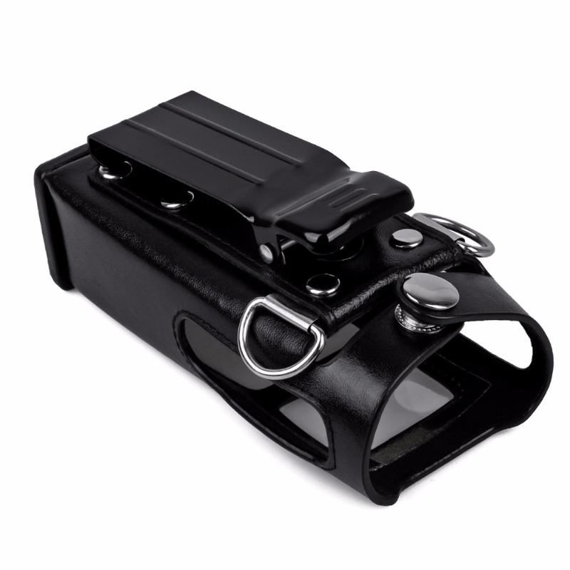 

For Hytera Radio Accessories New Leather Carrying Case For Digital Hytera Two Way Radio PD780 PD785 Walkie Talkie Leather Case