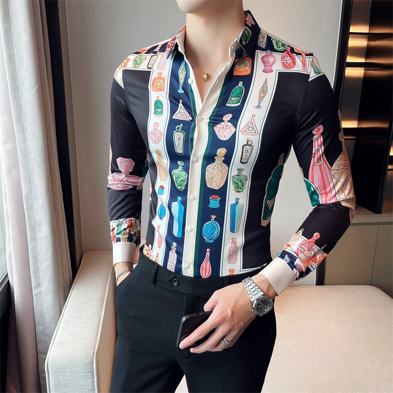 

New 2022 Mens Designer Shirts Fashion Casual Shirt Men Slim Fit Shirts Stripe Womens small horse Man Solid Color 2020 Business Dress Shirt M-4XL top10, White