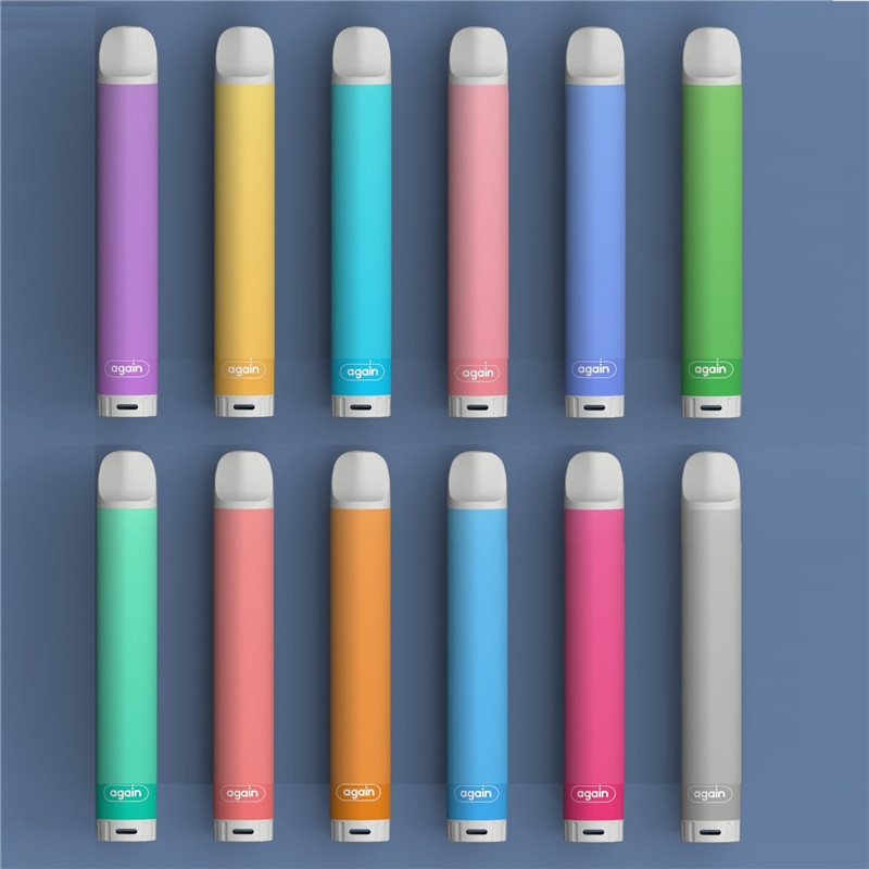 

AGAIN DTL Cigarettes Disposable 300Puffs Vape Pen 2.8ml Pre-Filled Pods Cartridge Vapor Top Battery Vaporizers