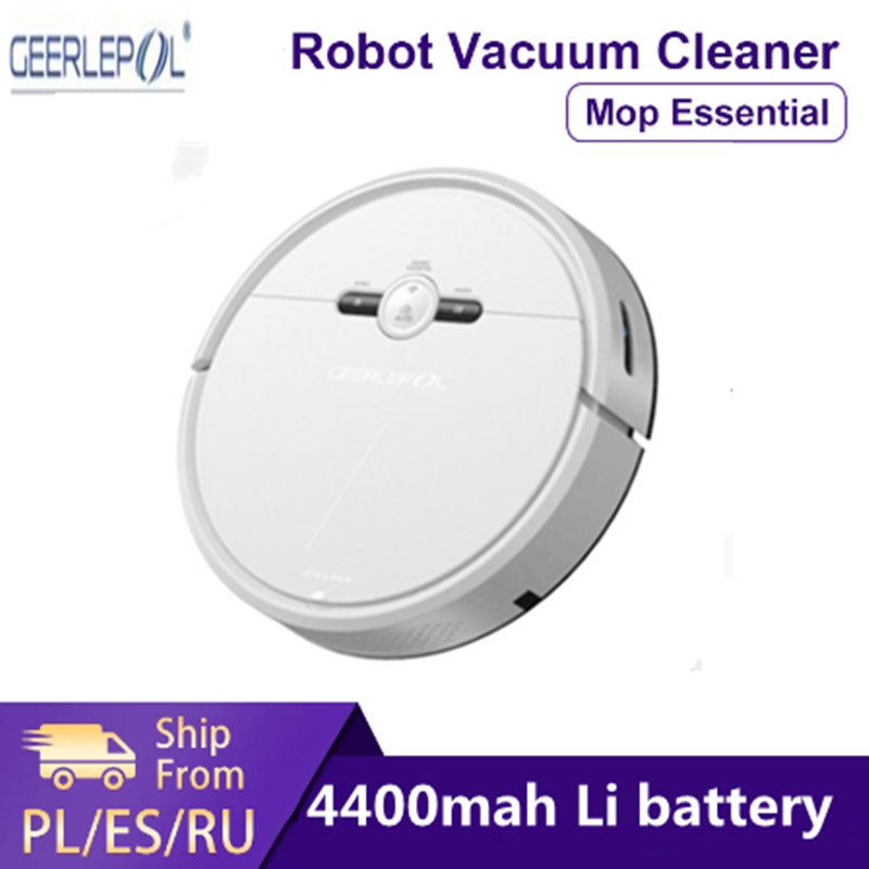 

GEERLEP D2-003 Sweeping Mopping Robot Vacuum Cleaner D2 for Home Automatic Dust Sterilize Smart Planned WIFI Cyclone suction