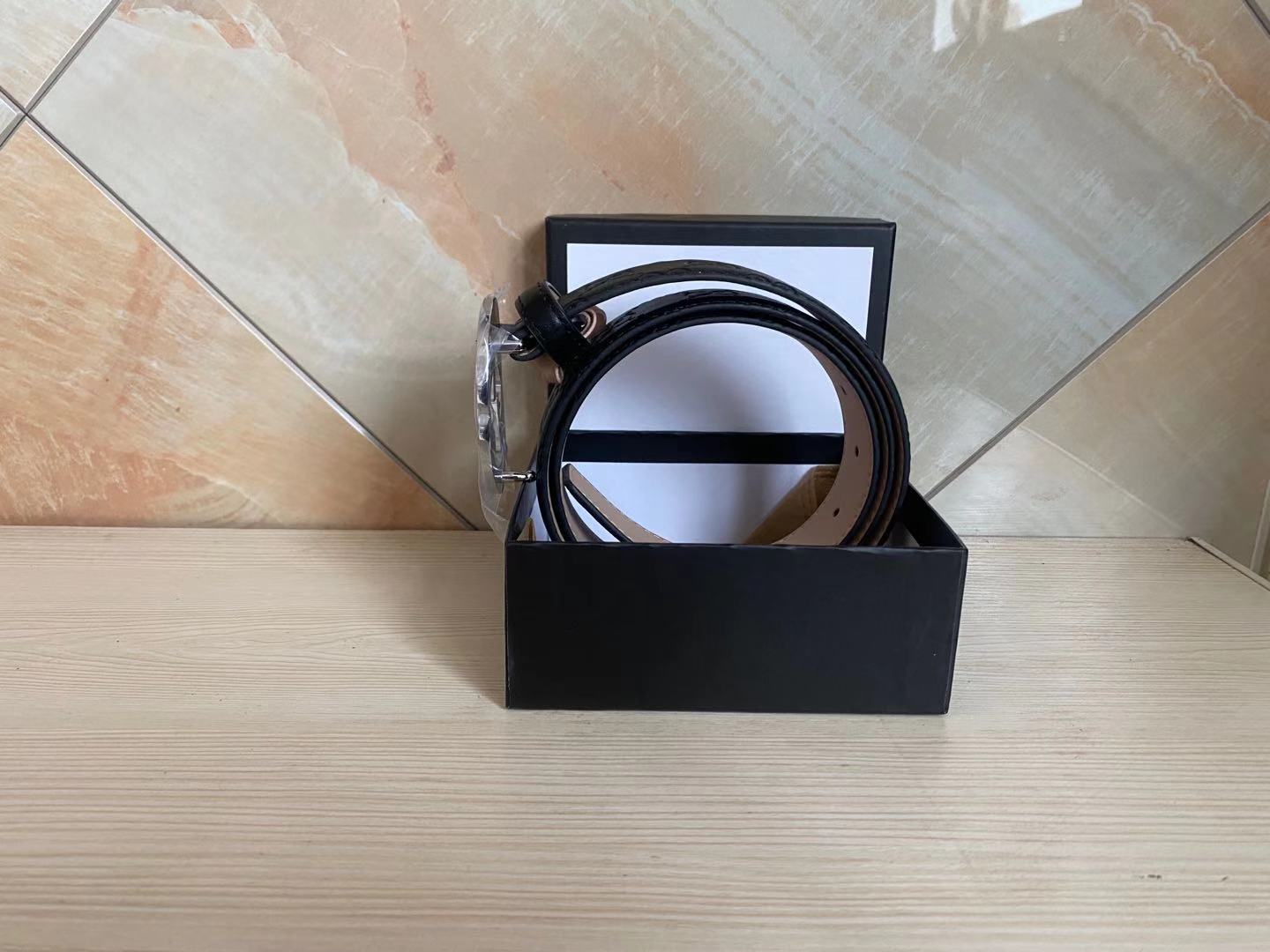 

2020 top classic ['guttfi]fashion belt wholesale Width 3.8cm mens beltsÂ women belts men designers belts with box, Black;brown