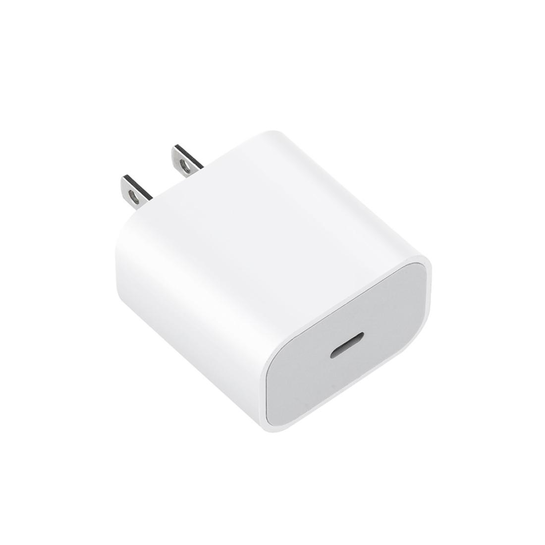 

2 in 1 PD 20W Single USB-C Type-C Port Travel Charger 3A PD 30 USB-C Type-C to USB-C Type-C Fast Charge Data Cable Set Cable Length 2m