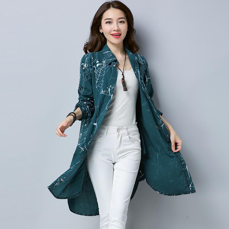 

#2937 Spring Long Shirts And Tunic For Women Plus Size 3XL Tie Dye Print Elegant Asymmetrical Candy Color Shirt Tunic Female, White