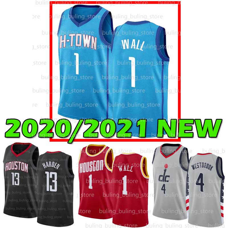 

2022 2021 HoustonRocketsPhoenixSunsJames John 1 Wall Russell Harden 0 Westbrook Basketball Jersey, Black;red