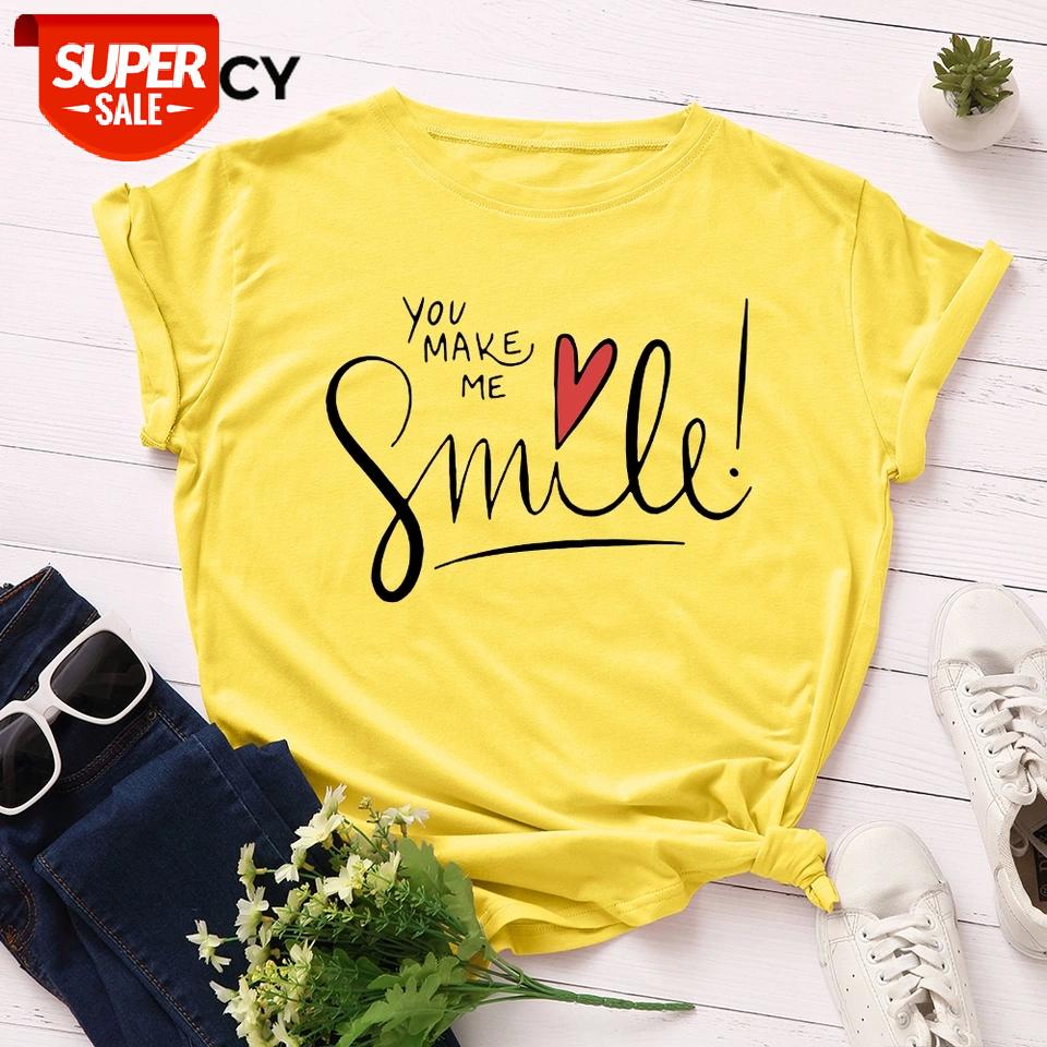 

JFUNCY Plus Size S-5XL Women T-shirts Female Short Sleeve Tee Tops Print Woman Casual Tshirt 2020 Summer Cotton T Shirt #YV1X, White