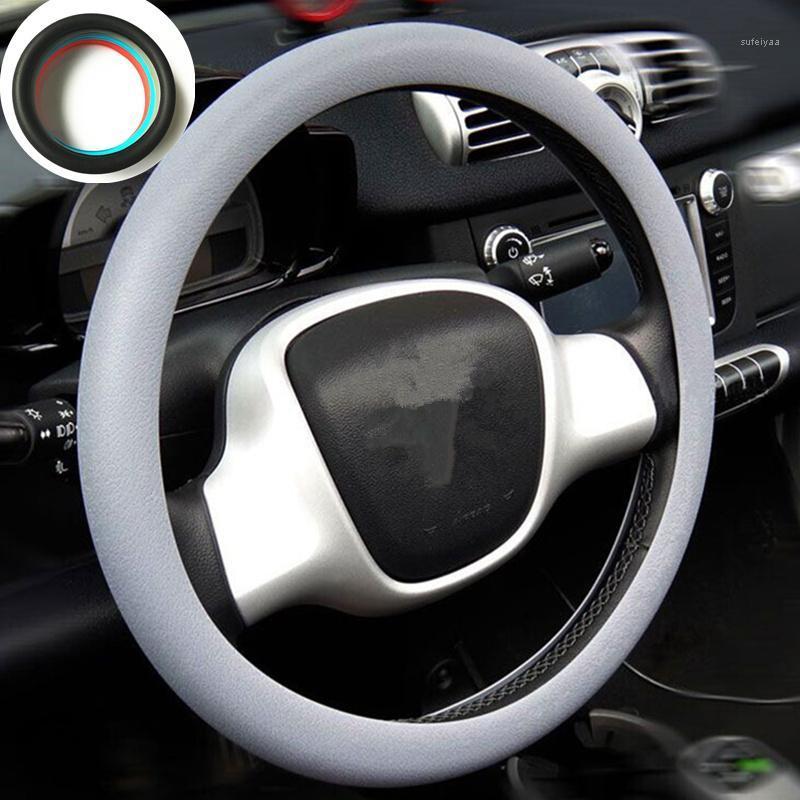 

Car styling Hot silicone car steering wheel cover For KIA Rio K2 K4 K5 KX3 KX5 Cerato,Soul,Forte,Sportage R,Sorento Optima1