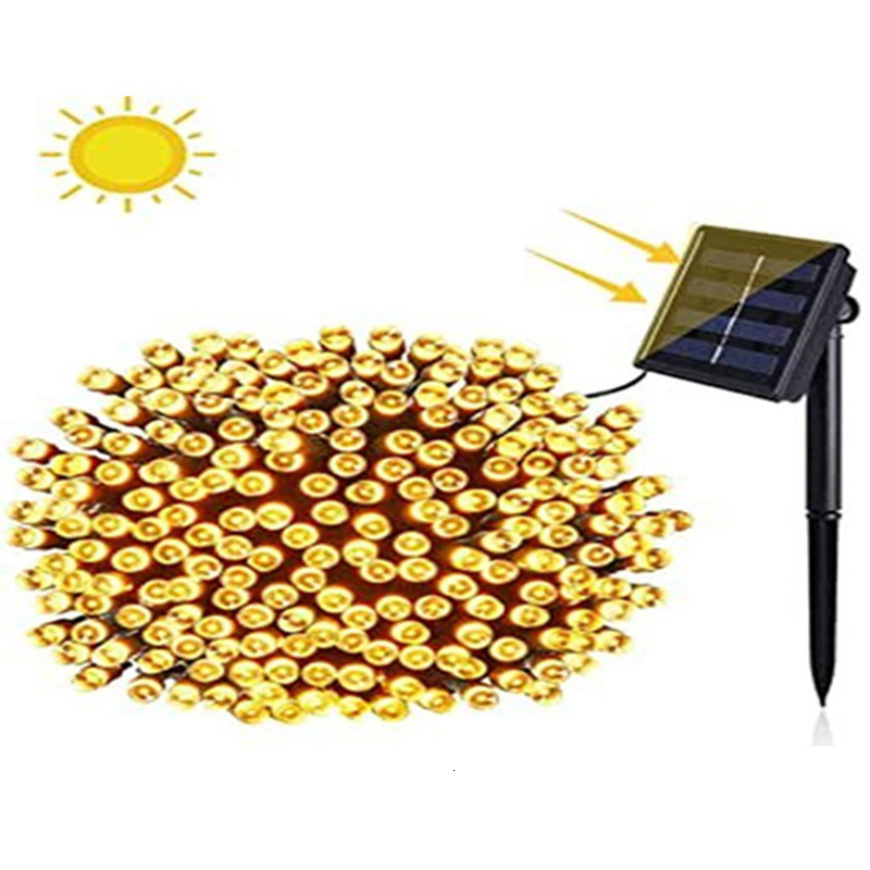 

2021 30m 50m 100m Powered by Power Led String Lights Garden Decorations for Holiday Yard Street Solar Lamp in the Open Air RCY6