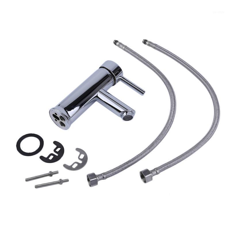 

Stainless Steel Basin Faucet Bathroom Sink Water Tap Single Lever Faucet Lavatory Tall Vessel Water Cold Hot Mixer Tap1