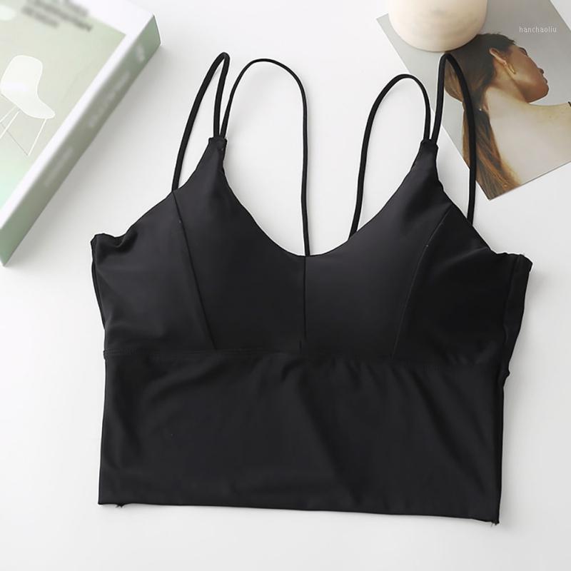 

Seamless Sports Bra Push Up Running Yoga Crop Top Women Brassiere Sport Femme Fitness Breathable Underwear1, Black