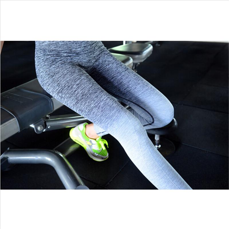 

2020 Yoga High Waist Elastic Girls Sports Gradient Leggings Absorb Sweat Quick Drying Bodybuilding Clothes, Blue