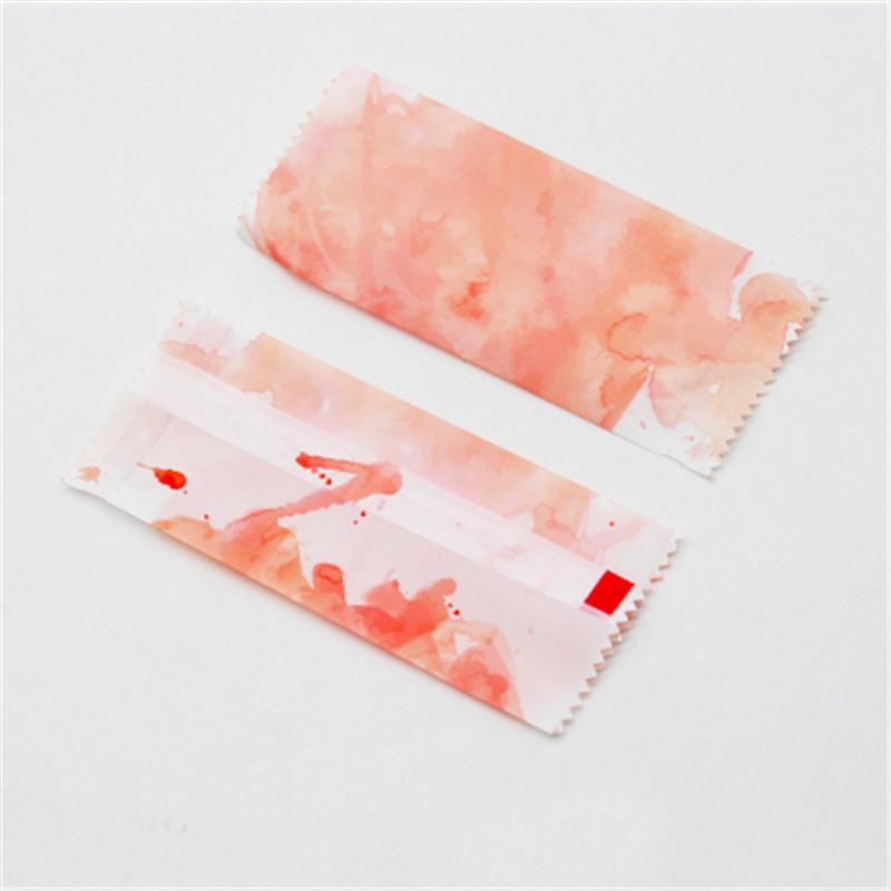 

200Pcs/lot Candy Bag Messy Red Ink Random Inkjet DIY Homemade Nougat Wrapping Sugar Wedding Party Gift Plastic Pack Lot Bag1