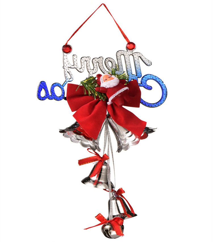 

Christmas Ornament Santa Claus Bell 5 Styles Cartoon Doll Accessories Decoration Christmas Tree Pendant Wholesale