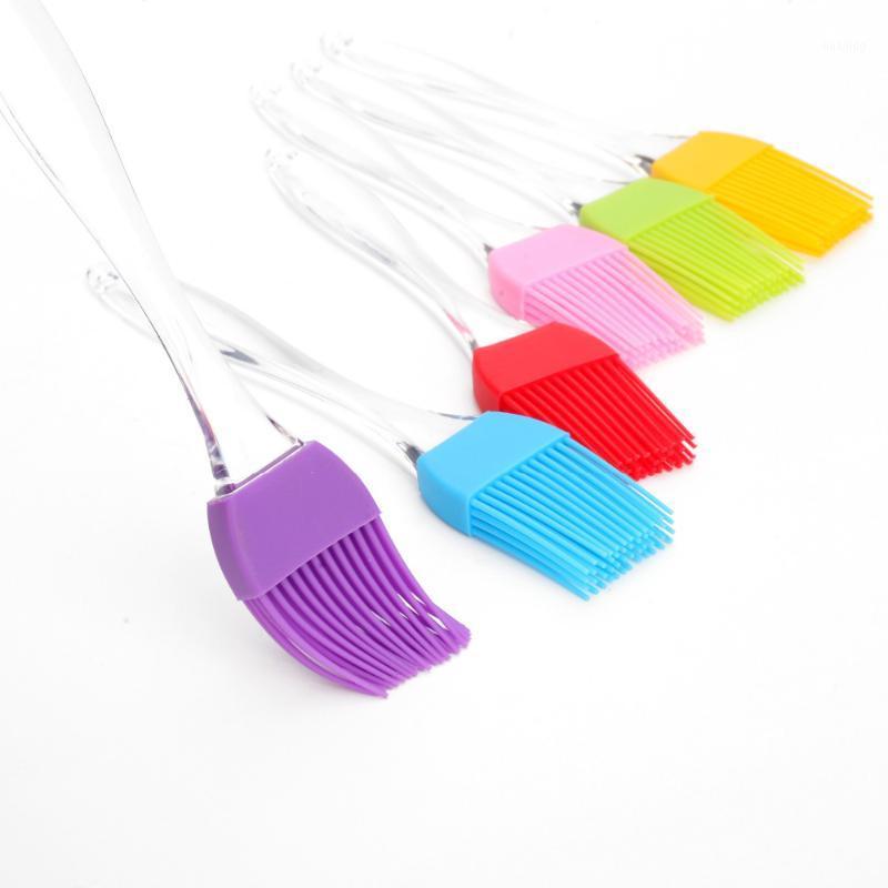 

Silicone Oil Brush Kitchen Accessorries Baking Brush Cake Butter Bread Pastry Barbecue BBQ Tools Random Color1, Red