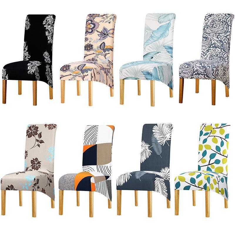 

XL Size Chair Cover Large Size Big High Back Long Seat Chair Covers King Back Covers For Home Hotel Party Banquet1