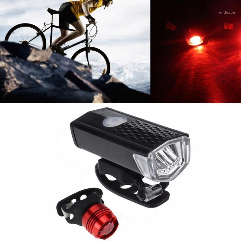 

Bike Cycling Lights LED Bicycle Front Head light+Tail light Set MTB Bike Rear Lights Cycling Lamp Bicycle Accessories1