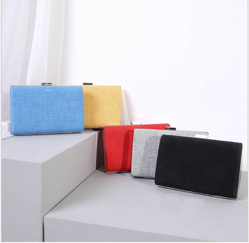 

female black red Christmas gift Clutch bags Handbag Women Evening Purse Metal Wedding Prom Party Clutches Bags wallet, Color same picture