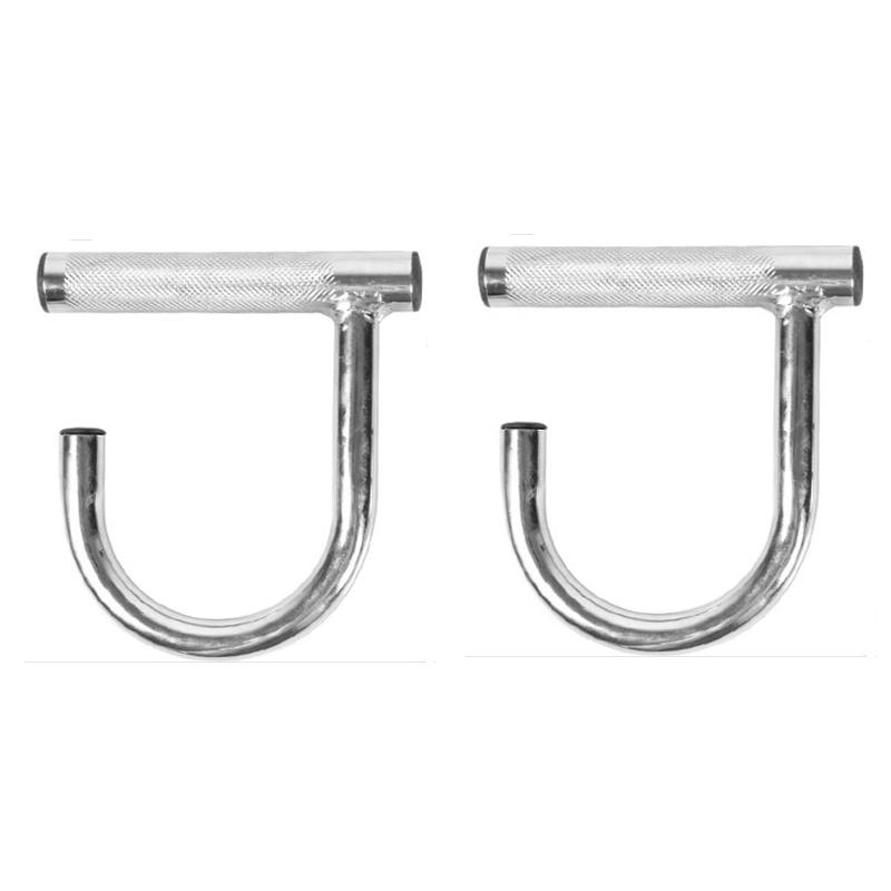 

2 Pack Resistance Band Handles Professional Workout Band Grips J Type Tension Rod Suitable for Home Exercise or Gym