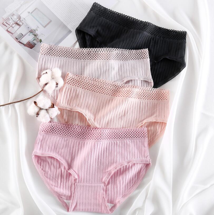 Women&#039;s Cotton Panties Hollow Waist Sexy Underwear Soft Briefs for Women Female Lingerie Fashion Ladies Underpants L-2XL-image-615278708