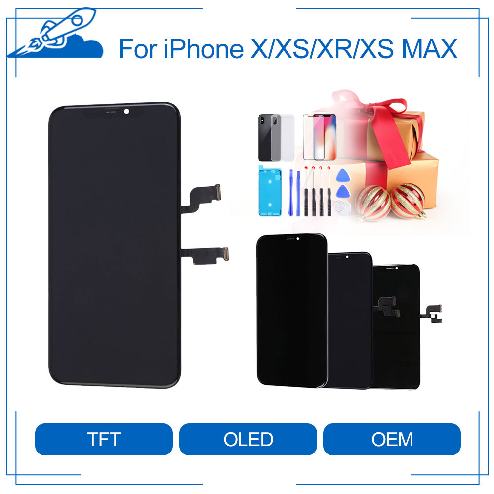 

Elekworld Grade A+ TFT OLED OEM For iPhone Screen X XS XR Max LCD Display 3D Touch With Digitizer Replacement Assembly Parts