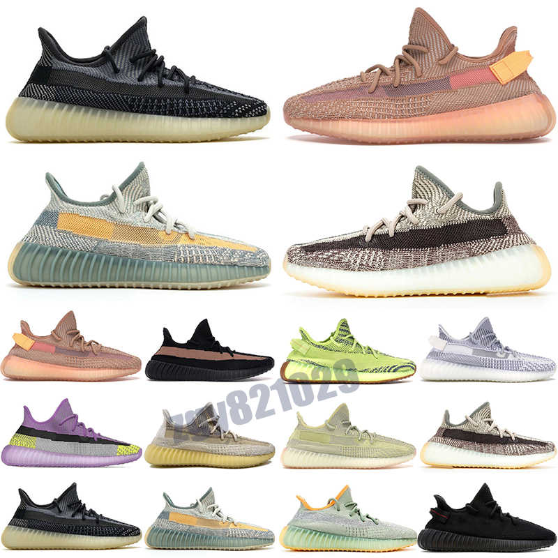

2021 Hot Clay True Form Hyperspace Black Static 3M Reflective Cloud Antlia Synth Lundmark GID Cream Zebra Men Women Casual Shoes 36-45, Color 9