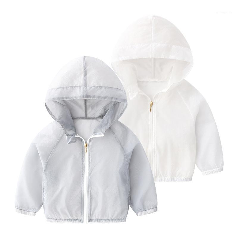 

Ircomll Toddler Spring Summer Jacket Baby Girl Boy Sun-protective Clothes Children Outwear Cardigan Girl Leisure Thin Sweatshirt1, Gray