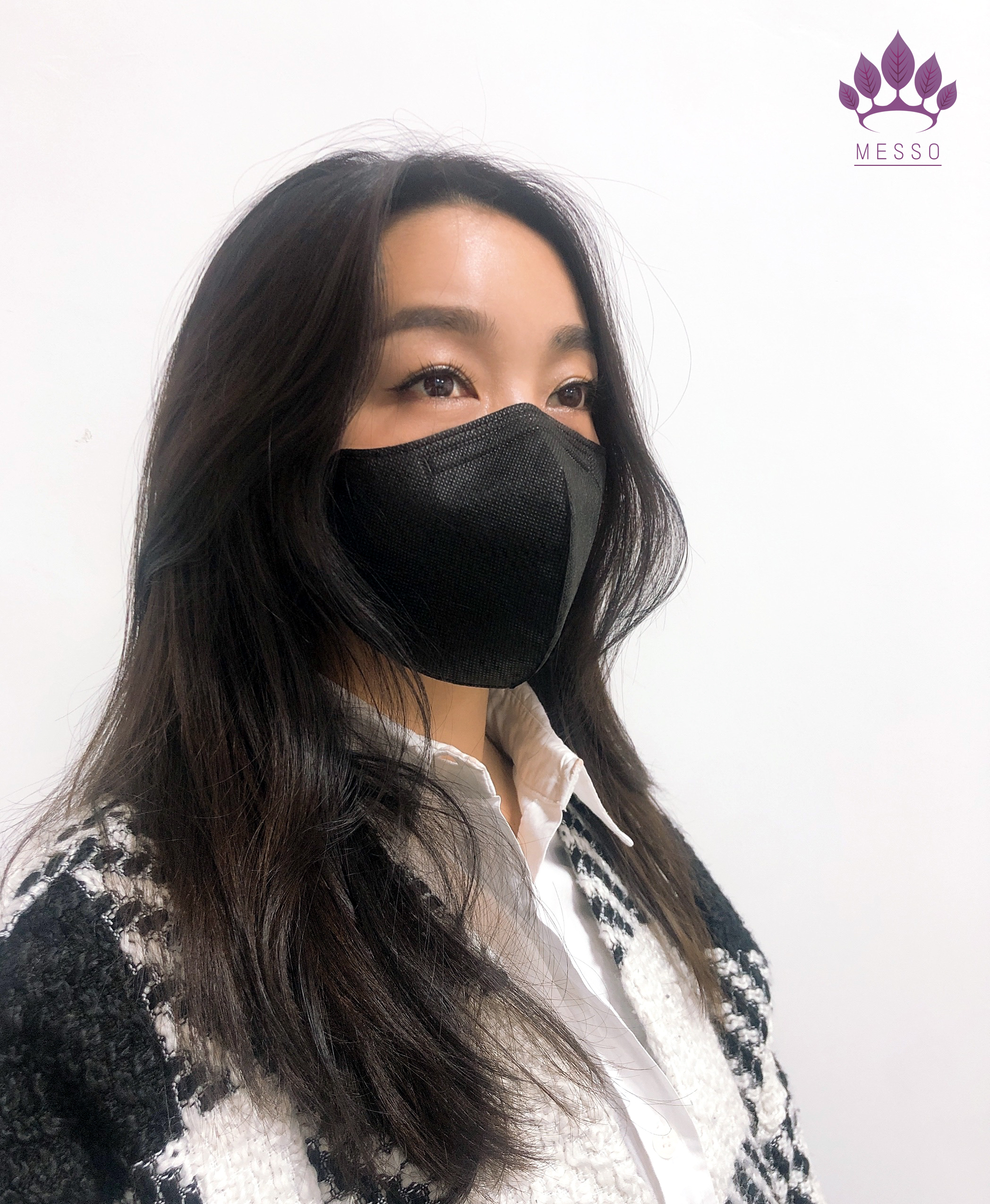 

MESSO 5 Layer FFP2 CE certificate Face mask high quality professional SSS+ soft non-woven fabric Filter Efficiency 95% Easy Breathing Indivi