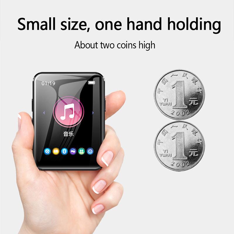 

High Quality X1 Touch Screen Bluetooth MP3 Player Portable Audio Music Video Player With Built-in Speaker FM Radio Recorder