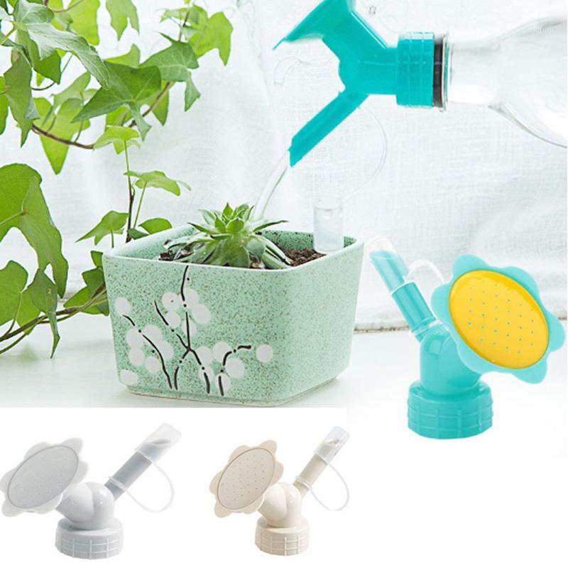 

2 In1 Garden Tools Water Can Garden Irrigation Watering Dual Use Flower Waterers Bottle Home Supplies1, White