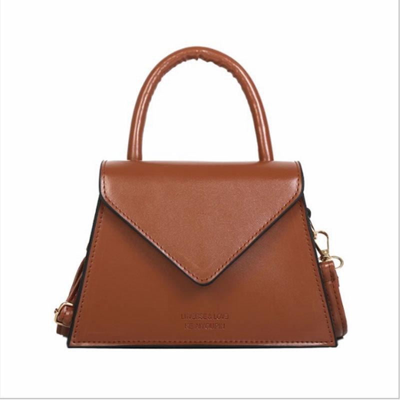 

2021 New Fashion Straddle Shoulder Bag Women's Handbag Casual MINI Square Bag Shoulder & Crossbody Bags Cow Leather Senkey Style, Black