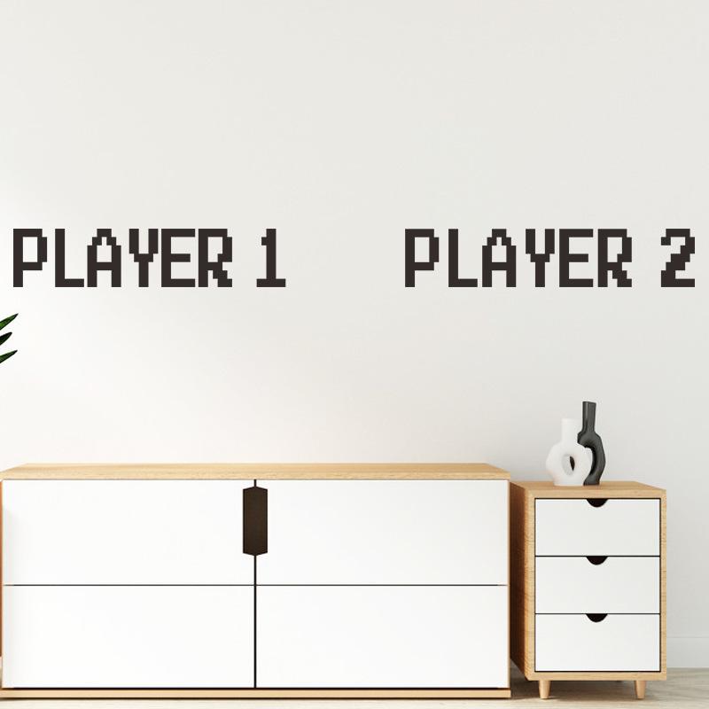 

wall stickers bedroom wand aufkleber vinilo decorativo pared gabinete gamer player naklejki muursticker pegatinas de pared