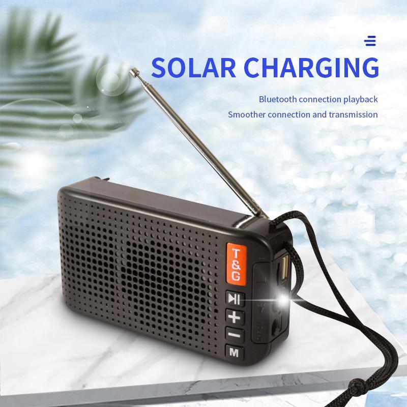 

TG184 6 Color Wireless Bluetooth Speaker Solar USB Charging LED Outdoor Light External Speaker Small Stereo FM Radio1