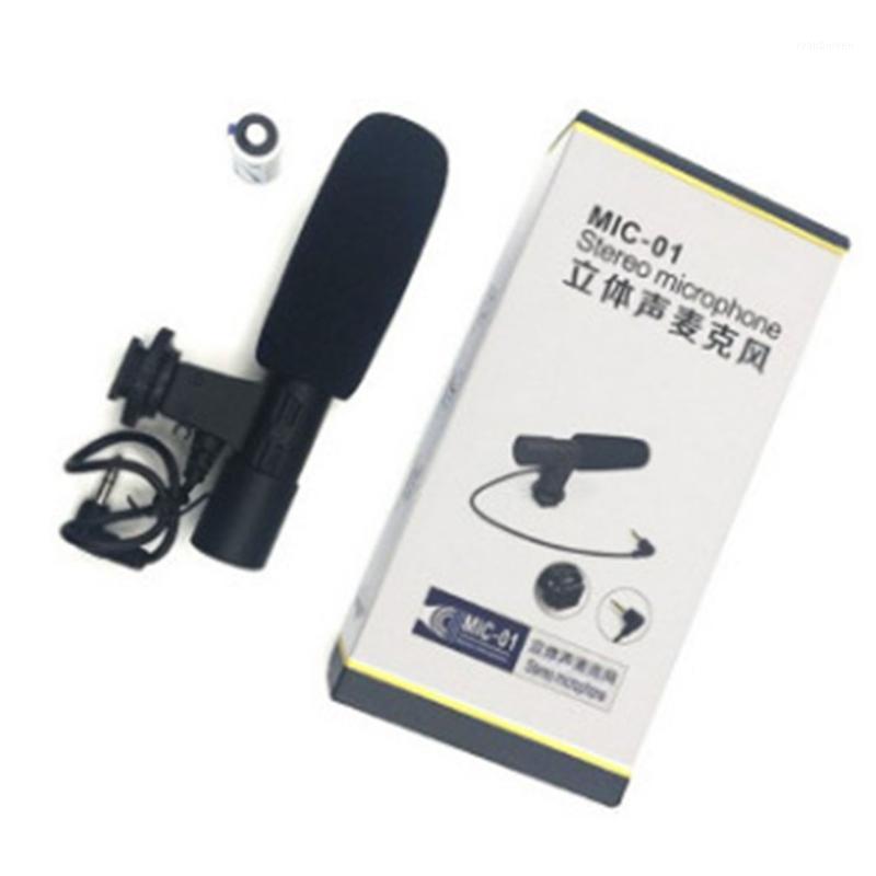 

MIC-01 SLR Camera Microphone Photography Video Camera Stereo Recording Microphone for DV Digital SLR Camcorder1
