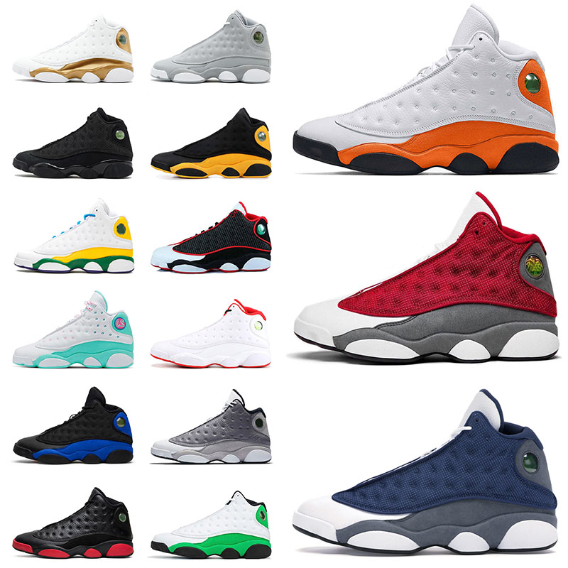 

Original Men Women Basketball Shoes 13 13s XIII High Top Quality New Jumpman Sneakers Flint 2020 Island Lakers Trainers Size us 13, B10 36-47 he got game