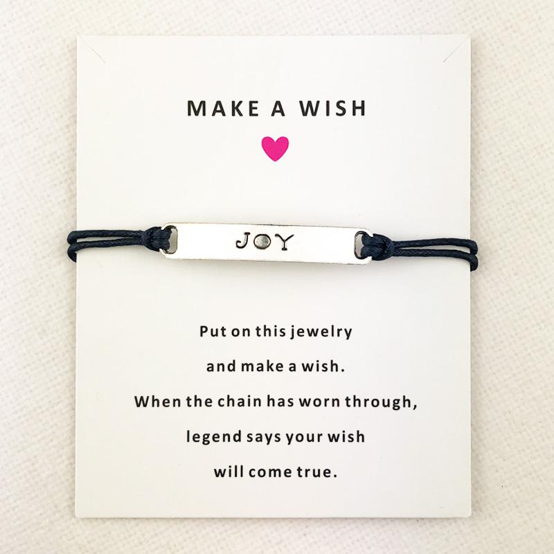 

Charm Bracelets Tibetan Silver Joy Connection Charms Cuff Multilayer Wax Rope Red Women Men With Card Bracelet Jewelry Drop