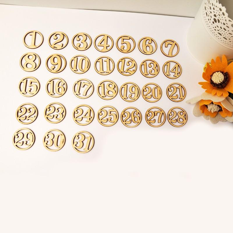 

High-Quality Primary Wood Wooden Figures 1-25 and 1-31 Small Ornaments Home Decoration Wall Stickers Shoot Props