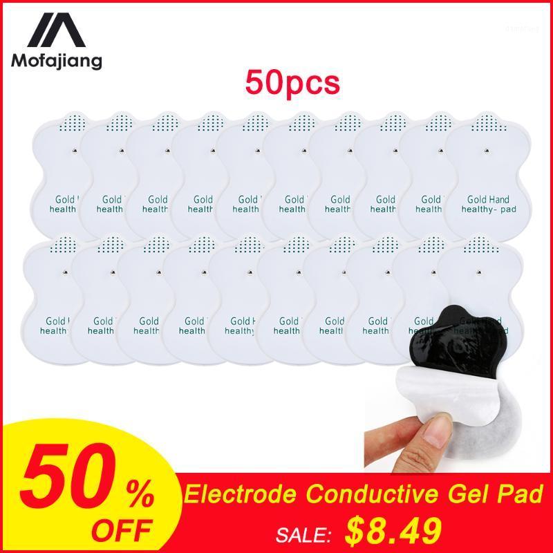 

50pcs TENS Electrode Sticker Conductive Gel Pad Body Acupuncture Therapy Massager Therapeutic EMS Pulse Stimulator Electrode Pad1