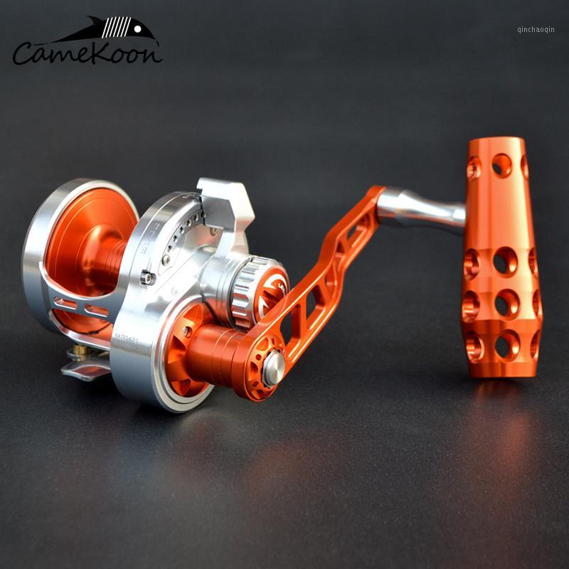 

CAMEKOON 30KG Power Drag Saltwater Trolling Reel PE3-500M Heavy Duty Sea Fishing Boat Fishing Jigging Reel1