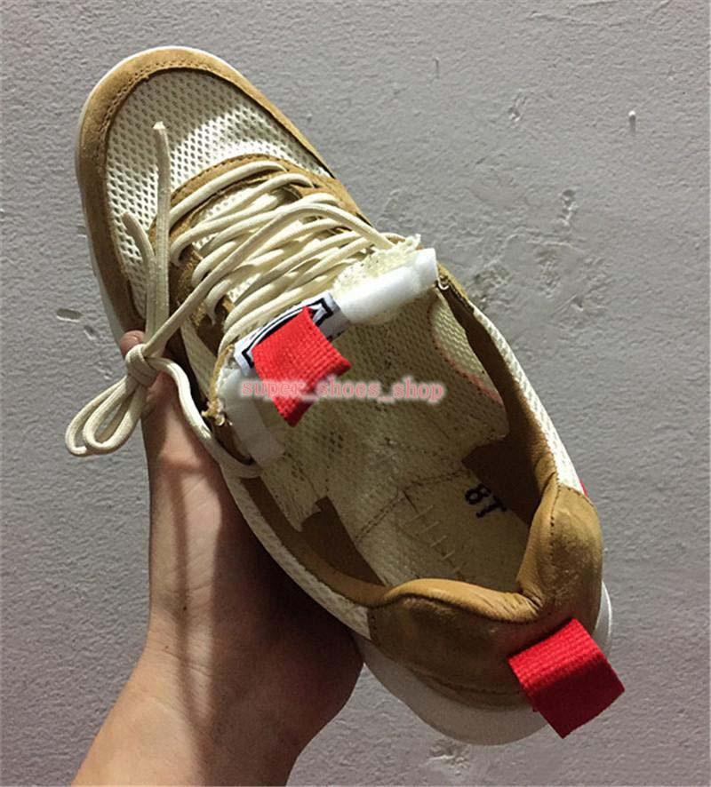 

HOT Wholesale Tom Sachs X Craft Mars Yard 2. TS Joint Limited Sneaker Best Quality Natural Sports Red Maple Running Shoes