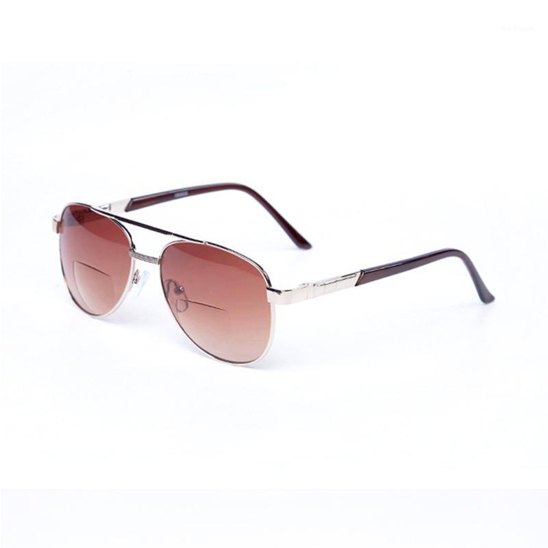 

Unisex Look Near Far Pilot Sun Reading Glasses Magnifier For Women Men Driving Fishing Travel Presbyopia Sunglasses +1.0~+3.5 N51
