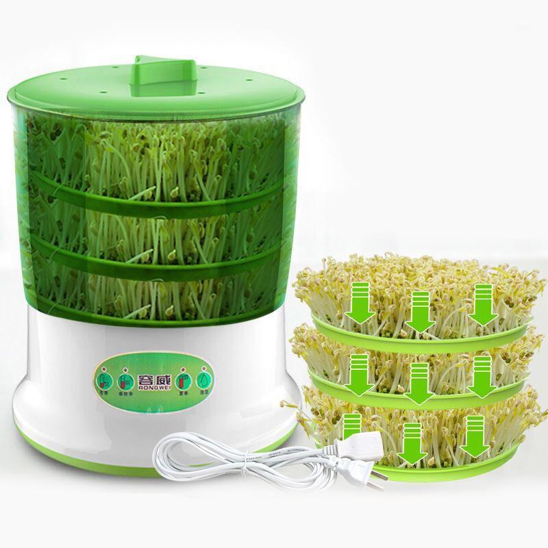 

220V 50Hz Intelligence Bean Sprouts Machine Big Capacity Home Use Thermostat Green Seeds Growing Bean sprouts Automatic1