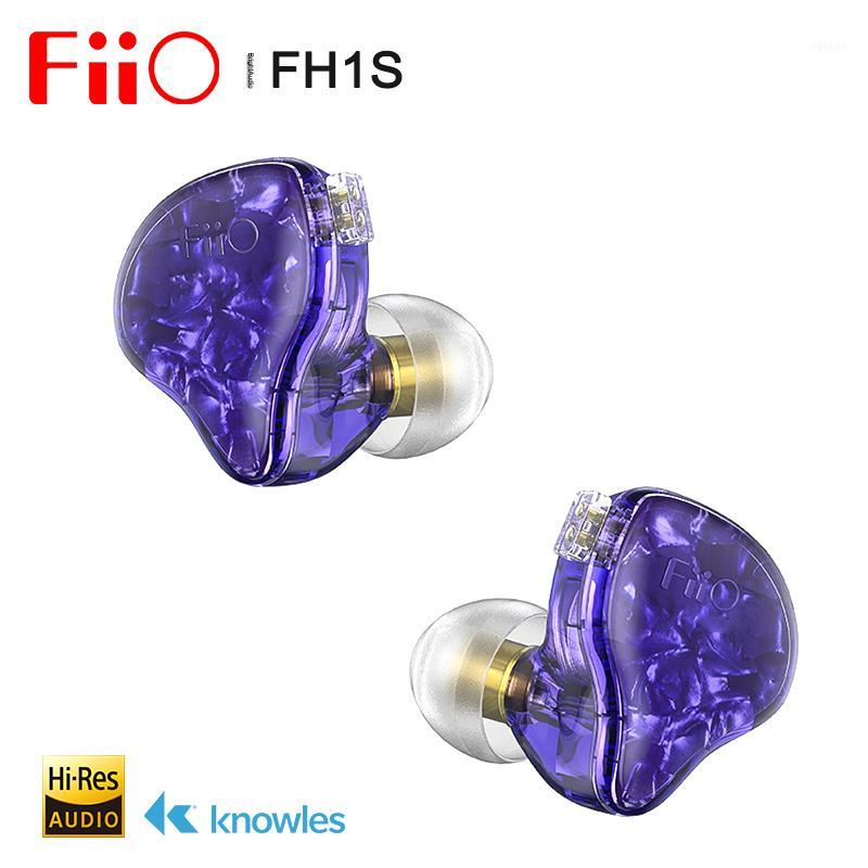 

Headsets FiiO FH1s Hi-Res 1BA+1DD(Knowles 33518,13.6mm Dynamic) In-ear Earphone IEM With 2pin/0.78mm Detachable Cable For Music1