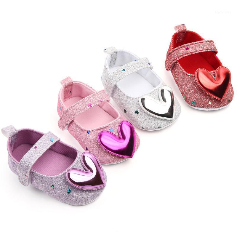 

2020 New Bling Girls Princess Shoes Soft Sole Newborn Baby Girls Crib Shoes Toddler First Walkers Baby Booties1, Purple