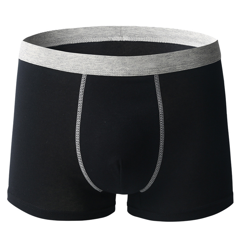

Mens Underwear High Quality New Durable Loose Breathable Boxer Briefs Medium Waist Heathy and Comfortable Boxers Shorts Plus Size -6XL, 8865#black