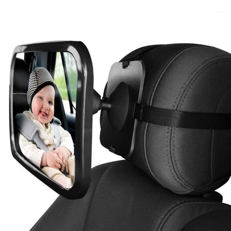 

Large Size Adjustable Wide Car Back Seat Rear View Mirror Baby Child Kids Seat Safety Headrest Monitor Auto Interior Accessories1