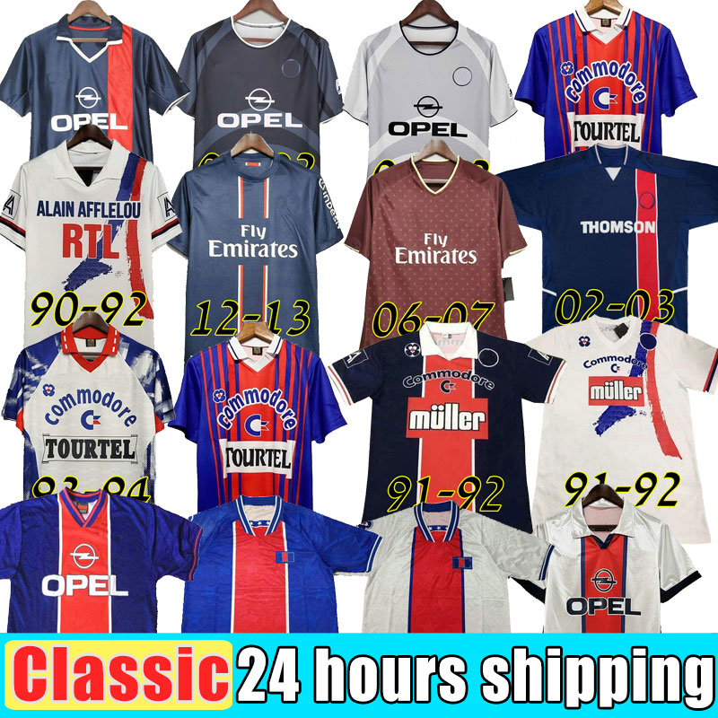 

OKOCHA LEROY ADAILTON Beckham RAI soccer jersey 1990 92 94 95 96 98 99 2000 01 Retro Classic Vintage Football jersey SIMONE 02 03 06 07 12 13 93 Ibrahimovic RONALDINHO